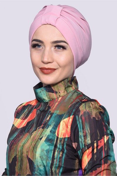 Luna Nueva Hijab Pool Sea Cap (VETER SEASONS USE) Powder Pink