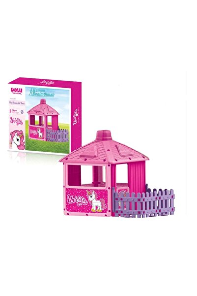 DOLU OYUNCAK Dolu Unicorn Çitli Şehir Evi 2511 City House with Fence