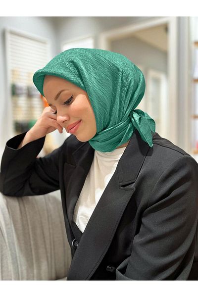 Armine Sparkle Scarf - ATPRE-599 - Πράσινο