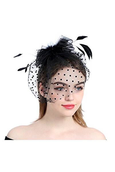 bba new trend Siyah Nikah Şapkası, Vualet,nikah Tacı,parti Gelin Taç Nikah Şa...