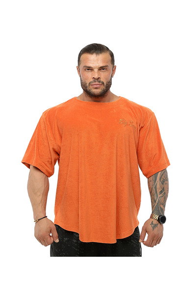 BGSM Tricou supradimensionat cu broderie tip prosop BGSM 3344