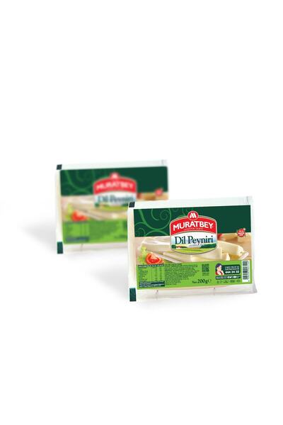 Muratbey Tam Yağlı Taze Dil Peyniri ( 2 X 200 Gr ) = 400 Gr