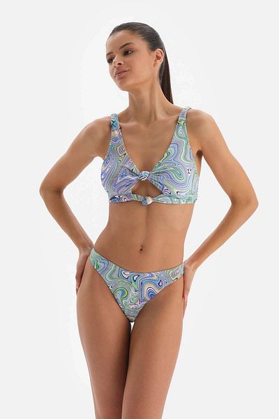 Dagi Lilagrünes Bralette-Bikinioberteil