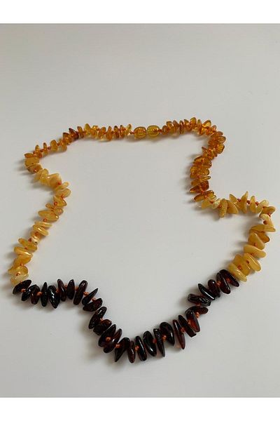 Tesbihci Efendi 50 Cm Drop Amber Adult Necklace
