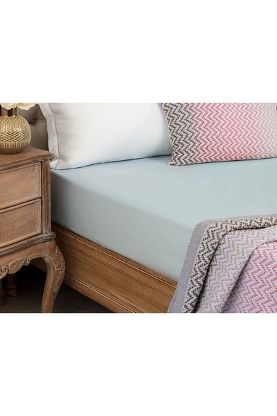 Madame Coco Manon King Size Plus 100% Cotton Ranforce Elastic Sheet