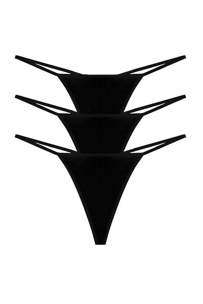riways secret Cotton Rope Thong 3 Pack