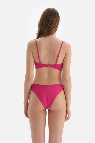 Dagi Fuchsiafarbenes Bralette-Bikinioberteil