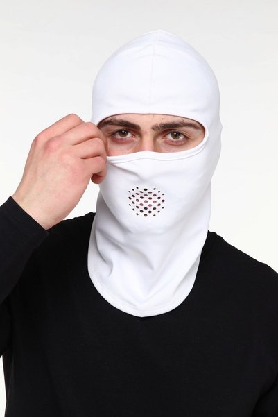 North Mountain Skımask Kar Maskesi Beyaz