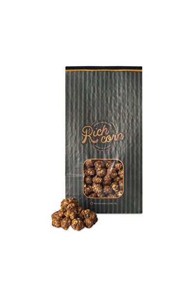 Rich Corn Gurme Patlamış Mısırları, Çikolatalı Popcorn, Büyük Organik Paket 450gr