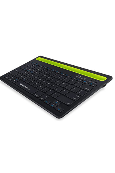 Coverzone C380 Çift Bluetooth Ince Tasarım Ipad Ile Uyumlu Telefon Tablet Tutuculu Bluetooth Klavye