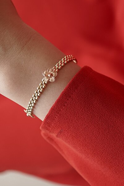 ALTINTAŞ KUYUMCULUK Altıntaş Kordonda Çiçek Bahçesi Altın Bileklik