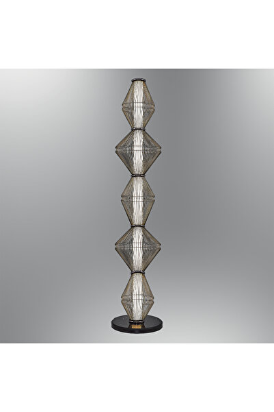 Özcan Aydınlatma 3224-L2-24 Trian Lambader Platin