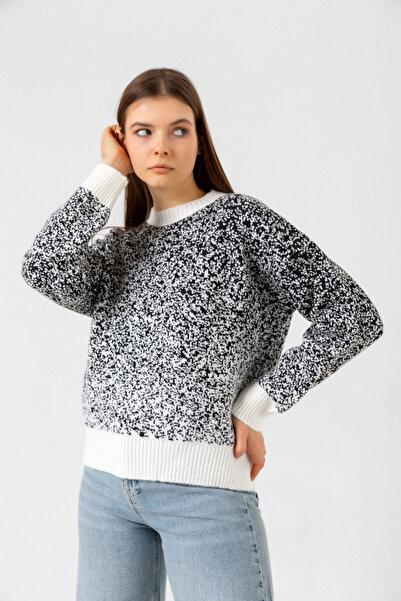 Benedetto Γυναικείο πλεκτό πουλόβερ με λαιμόκοψη 532