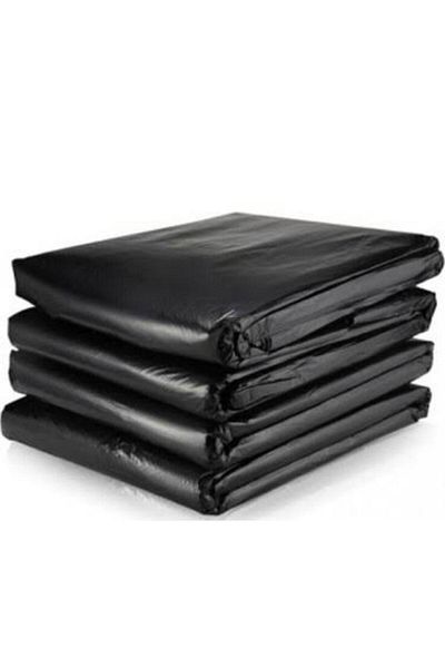 gökçem Bulk Black Thick Garbage Bag 10 Kg Large Size 80-110