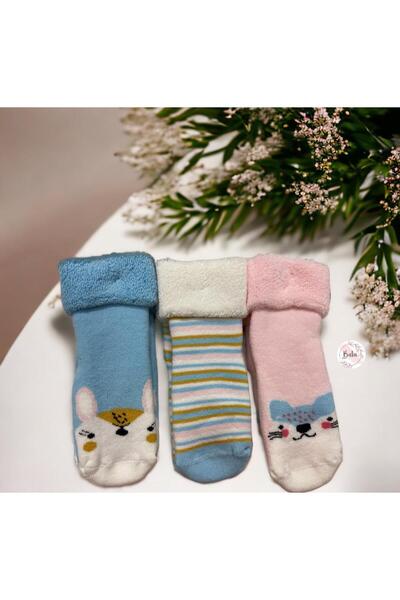 Children's Anti-Slip Towel Socks Set