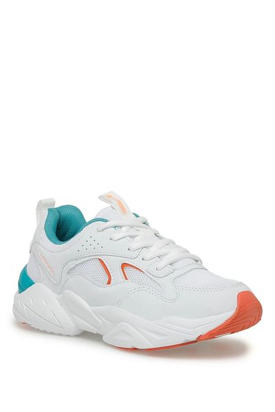 lumberjack White Orange Women's/Girls' Sneakers - Dakota 3fx101329930