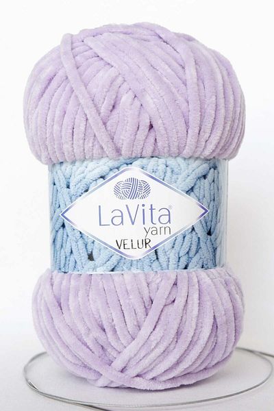 LaVita Yarn Velur Baby Velvet Yarn Amigurumi Πλεκτό Χέρι Σχοινί Taka Yarn 5101-lily