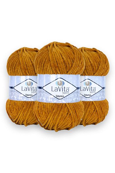 Lavita Yarn Velurex Baby 3 Pack Amigurumi Πλεκτό Χέρι Σπάνιο Taka Yarn (7108)