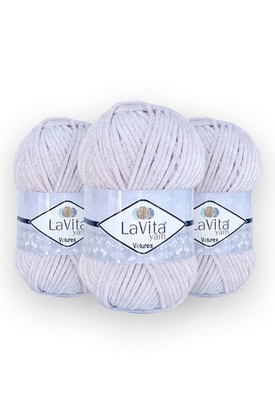 Lavita Yarn Velurex Baby 3 Pack Amigurumi Hand Knitting Yarn Taka Yarn (4141)