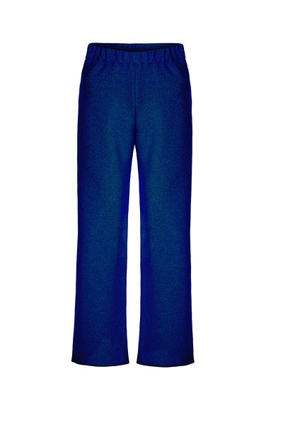Gülşah Evecen Special Design Glitter Navy Blue Trousers