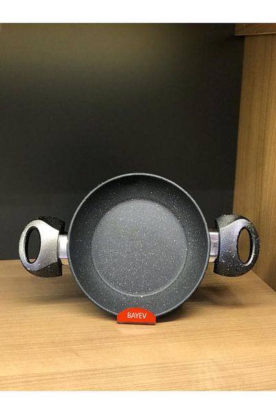 Bayev Granite Pan Sahan Set 18 Cm Black Sahur Breakfast Omelette Set