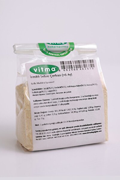 Vitma Irmikli Sebze Çorbası 150gr