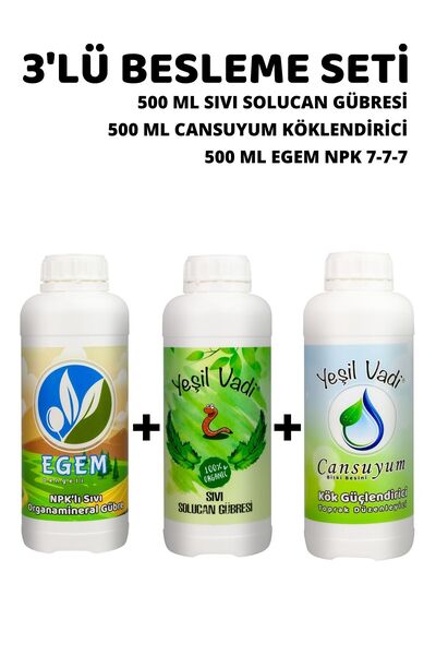 YEŞİLVADİ 3lü Besleme Paketi