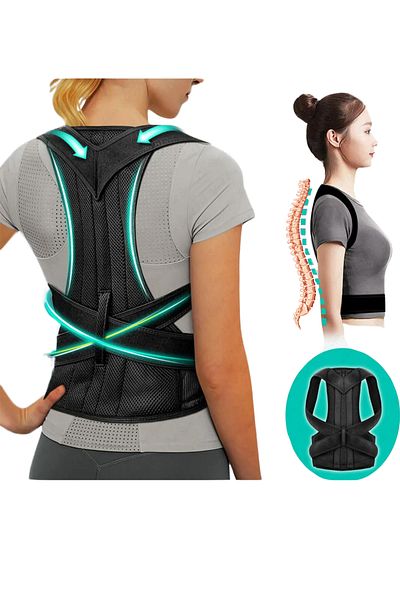 Palwin Orthopedic Upright Posture Corset with Underwire Anti-Hunchback Unisex Waist Back Medical Upright Durus Corset