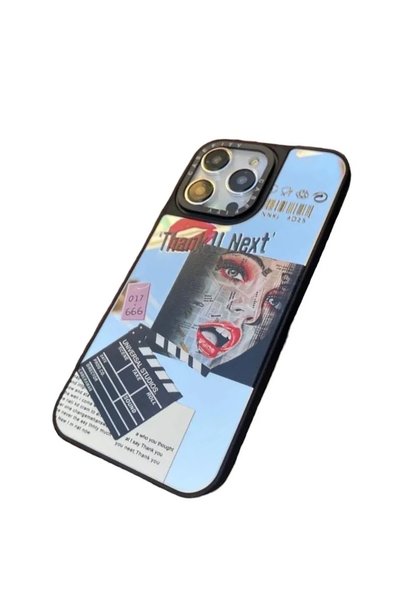 İPAX iPhone 13 / 14 Mirrored Phone Case Printed Phone Case Patterned Phone Case