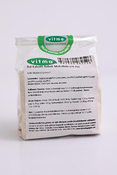 Vitma Elmalı Bebek Muhallebi 200gr