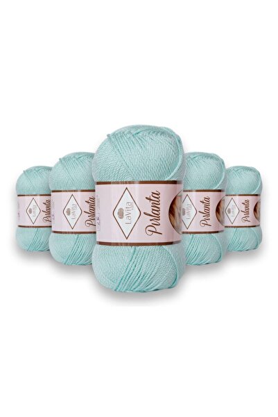 LaVita Yarn П'ятипакетний набір ниток для в'язання амігурумі Taka Yarn (м'ята...