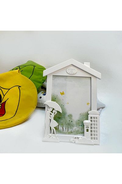 Nobbystar Photo Children's Frame White Colorful Gift 13x18 Plastic Photo Frame