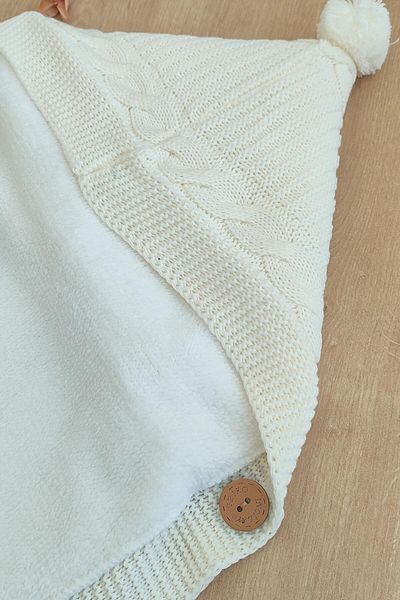 Sitilin قماط حاملة أطفال كريمية بأزرار STL6383