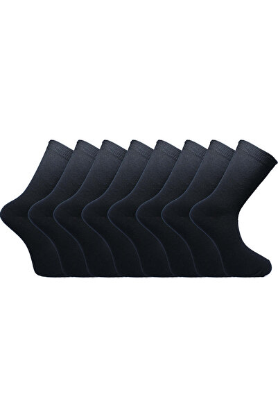 SEVA Șosete bărbați ținute zilnice - negru 4 perechi