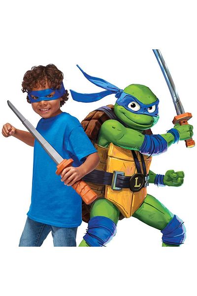 Ben 10 مجموعة أقنعة وإكسسوارات TMNT TU806001 - ليوناردو