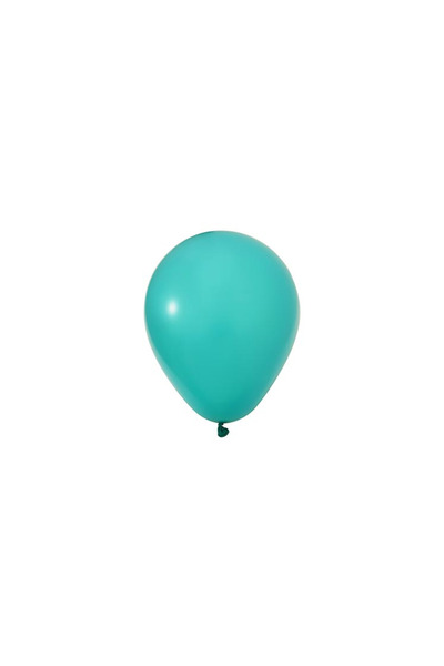 TATLI GÜNLER TURKUAZ MAVİ BALON 20 ADET PASTEL MAT BALON BÜYÜK BOY 30 CM
