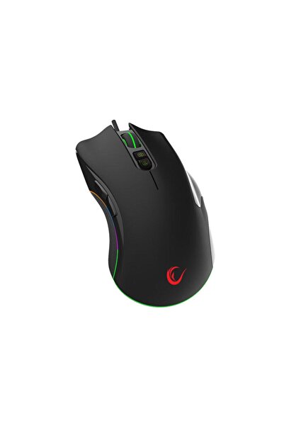 Rampage Smx-r22 Phoenıx 7 Tuşlu Rgb 12800 Dpi Mouse Gaming Mouse Oyuncu Mouse Örgü Kablo Siyah