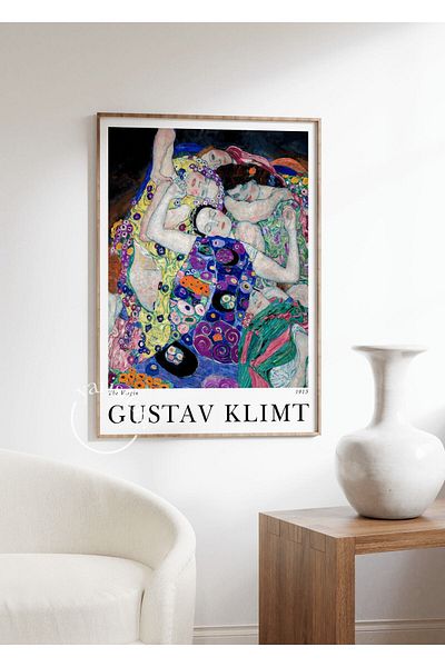 Yaris Note Αφίσα χωρίς πλαίσιο Gustav Klimt