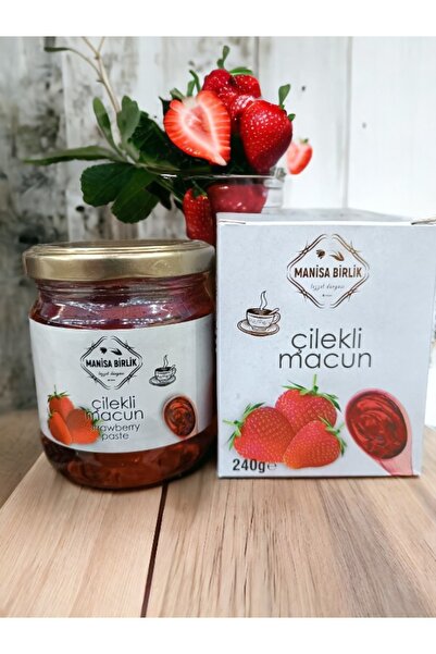 MANİSA BİRLİK ÇİLEKLİ MACUN 240 GR