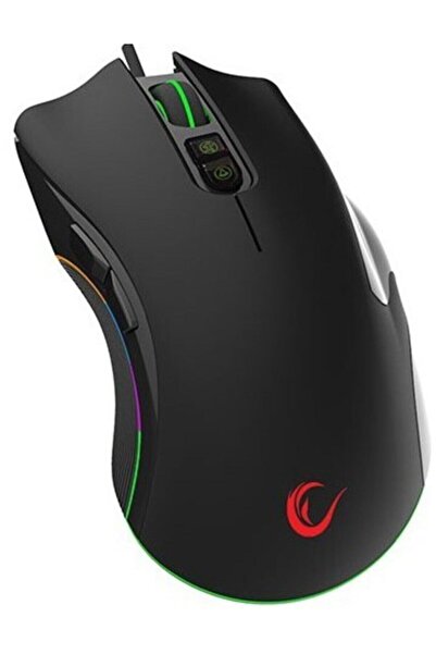 Rampage Smx-r22 Phoenıx 7 Tuşlu Rgb 12800 Dpi Mouse Gaming Mouse Oyuncu Mouse Örgü Kablo Siyah