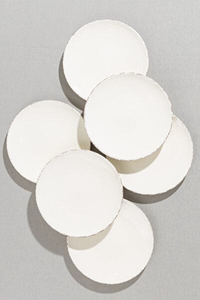 ŞURA MUTFAK Antiquing Krem Pasta Tabak Seti