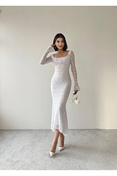 conconmoda ΦΟΡΕΜΑ MATILDA ΔΑΝΤΕΛΑ ΜΑΚΡΥ ΛΕΥΚΟ