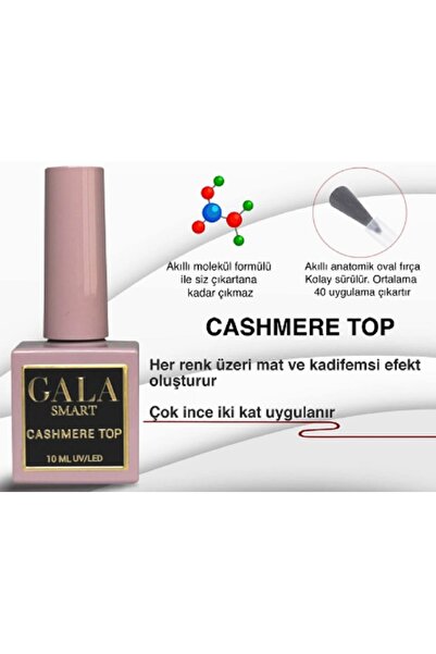 gala smart TOP COAT - MAT 10 ml