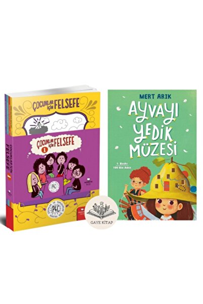 Redhouse Kidz Yayınları Philosophy Set for Children (4 Books) and The Museum ...