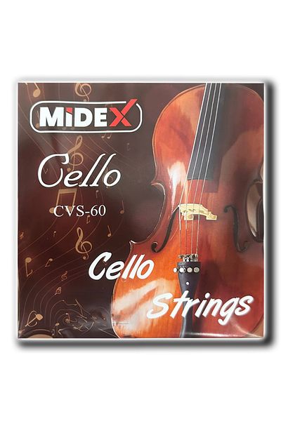 Midex مجموعة سلسلة التشيلو عالية الجودة CVS-60 مكونة من مجموعة واحدة