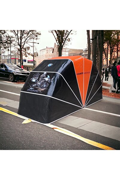 Kafkas 9 Direk Segment model Motosiklet garajı Su geçirmez Kilit ve sabitlenebilir