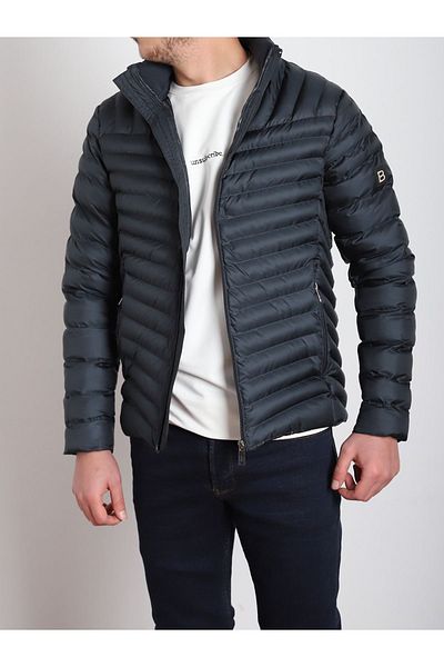 TUĞRA CENTER Thermal Coating Sports Puffer Jacket Pertrol Green