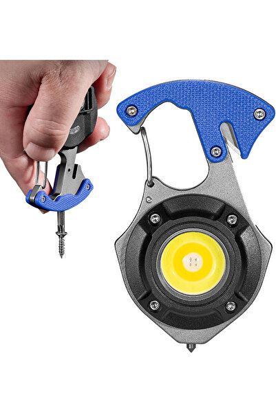 nelerbulurum ŞARJLI ELEKTRONİK ÇAKMAK BIÇAK DÜDÜK 500 LÜMEN IŞIK IŞIK FONSİYONLARI OLAN EL FENERİ