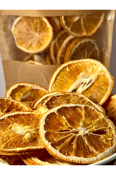 Taze Ege Market Orange Fruit Dried Fruit Chips (100 Gr.)