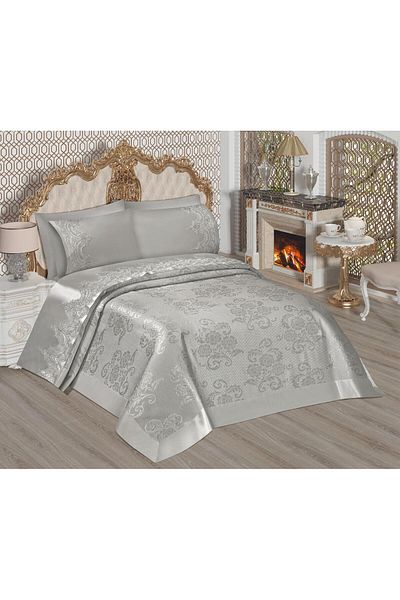 ZESA HOME Broker 6-Piece French Laced Dowry Pique set